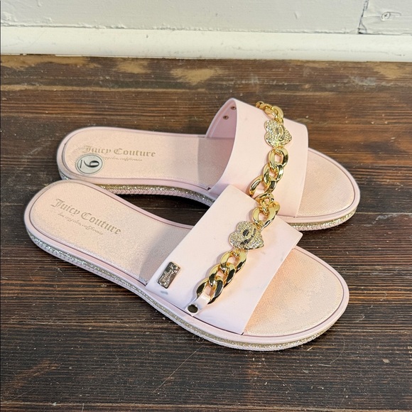 Juicy Couture Shoes - Juicy Couture Yizzy Slide Sandal Womens 9